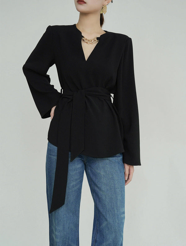 韓国ファッション SELCA-チェーントップ-2024ss-0055-011