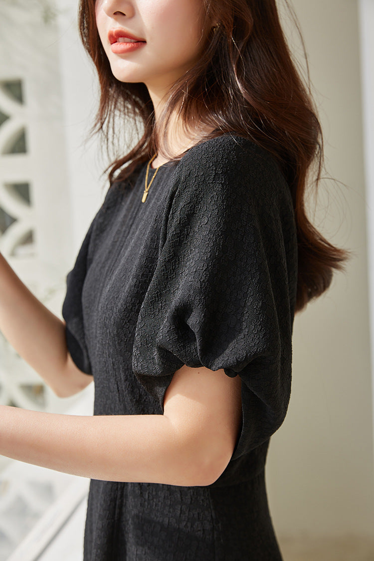 韓国ファッション SELCA-ブラックシースルーワンピース-2024ss-83-07