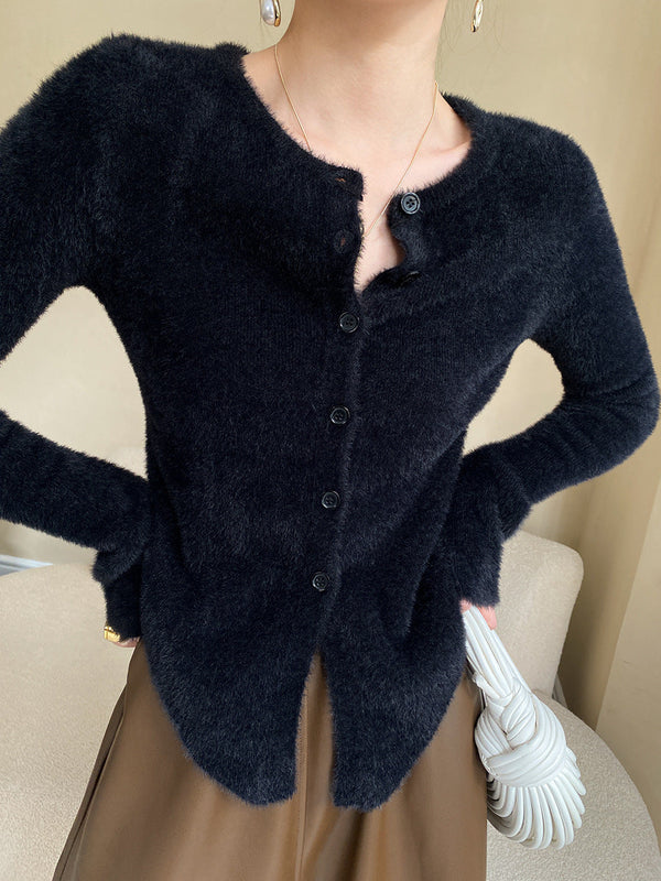 韓国ファッション SELCA-フレアスリーブシャギーカーディガン-2023aw-ou38-039