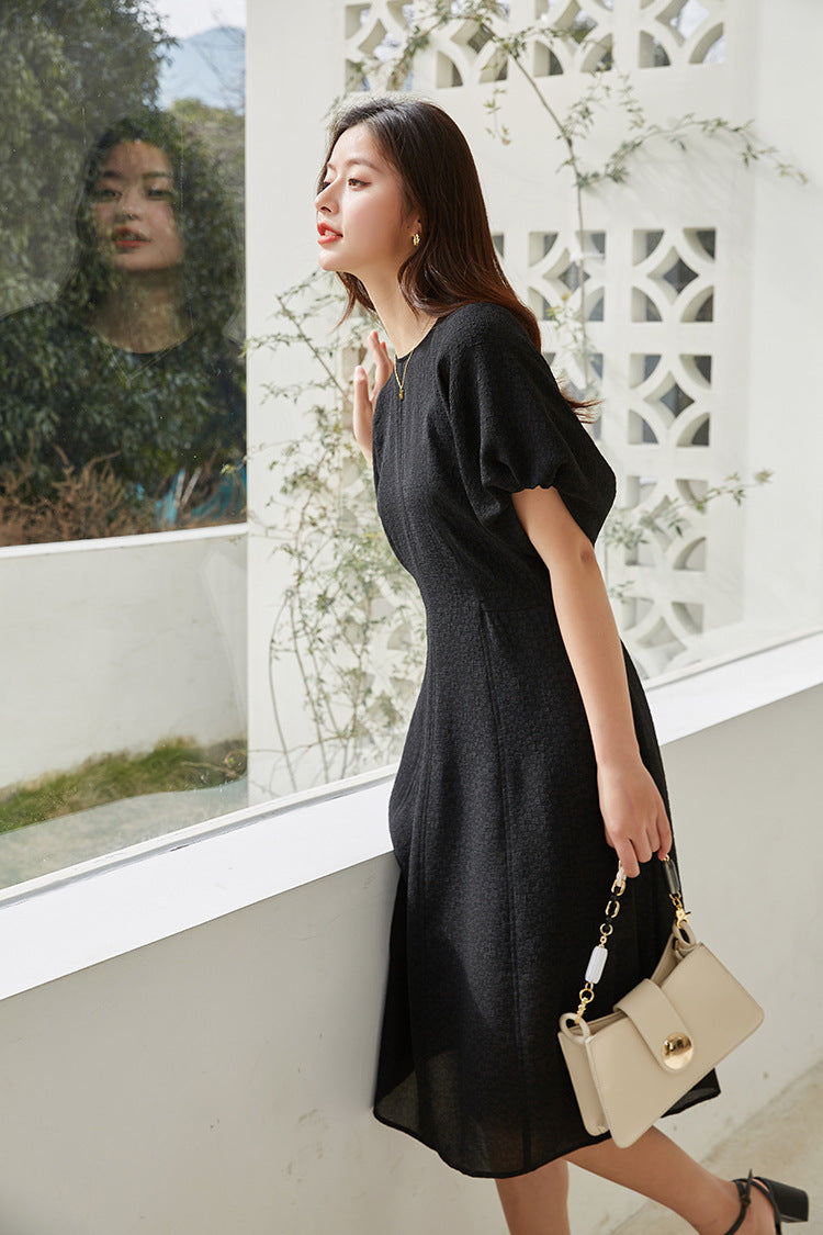 韓国ファッション SELCA-ブラックシースルーワンピース-2024ss-83-08