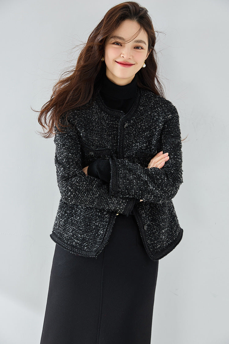 韓国ファッション SELCA-クラシックツイードジャケット-2024ss-ou16-07