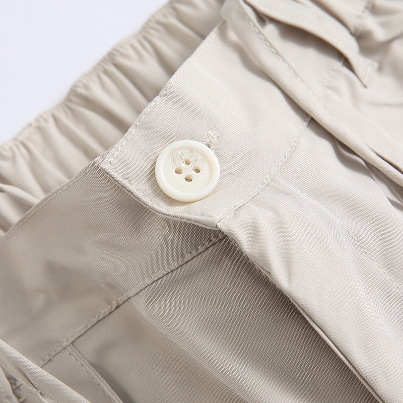 韓国ファッション SELCA-casual cargo pants-mselca2024ss-042-011