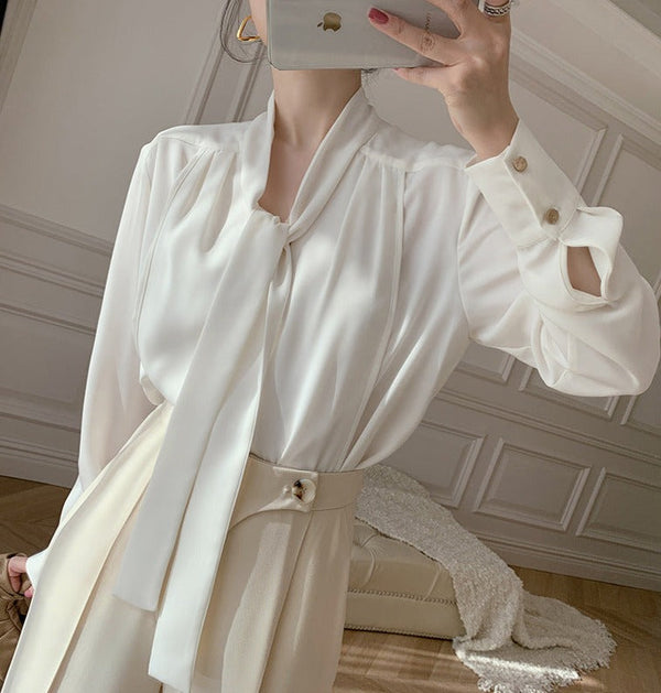 韓国ファッション SELCA-vネックタイシャツ-2024ss-0058-04