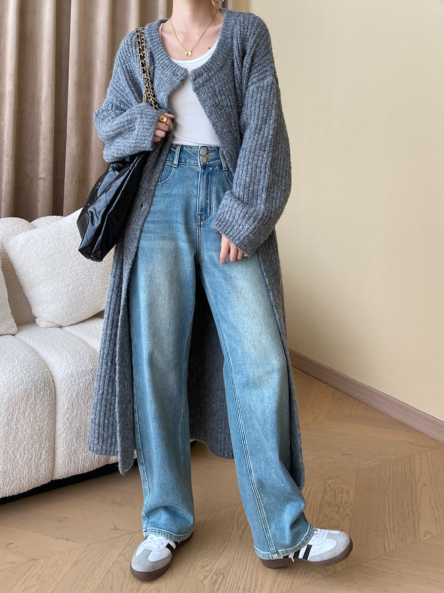 韓国ファッション SELCA-ストレートワイドデニム-2023aw-pt6-026