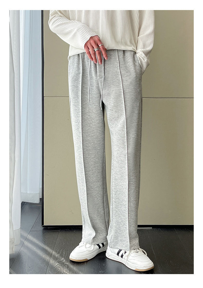 韓国ファッション SELCA-center line straight pants-2024ss-ps02-09