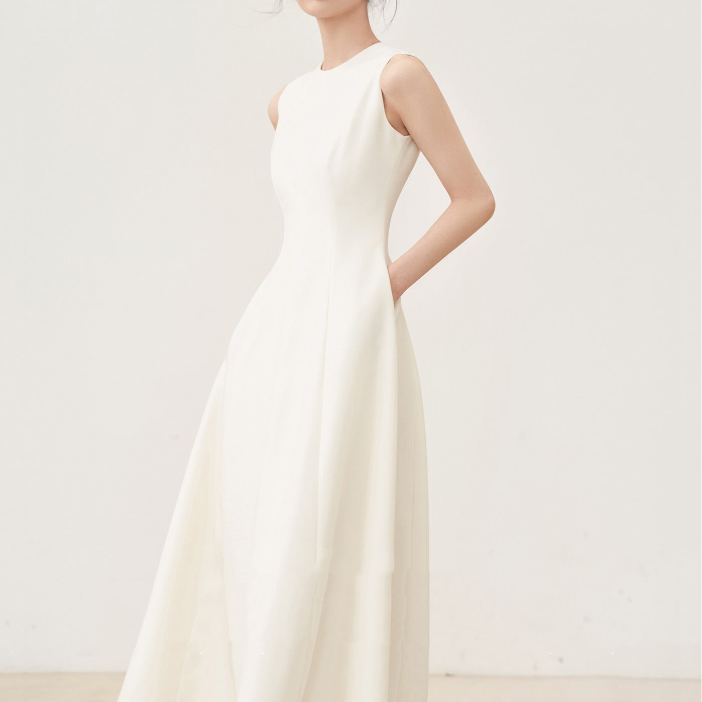 韓国ファッション SELCA-タイトエレガントワンピース-2024ss-0051-02