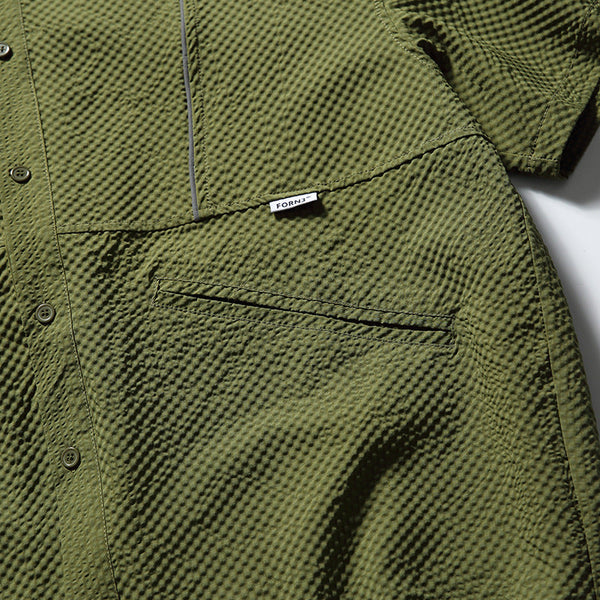 韓国ファッション SELCA-Multi-pocket design loose shirt-mselca2024ss-072-033