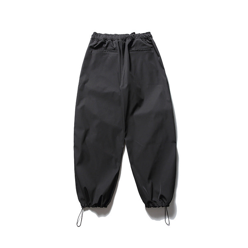 韓国ファッション SELCA-zipper pocket loose casual pants-mselca2024ss-077-05