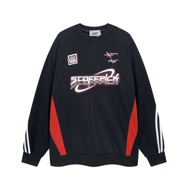 韓国ファッション SELCA-logo cut and sew-mselca2024ss-067-02