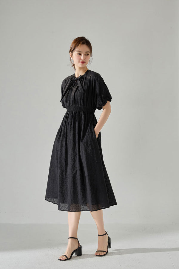 韓国ファッション SELCA-ボリュームワンピース-2024ss-136-04