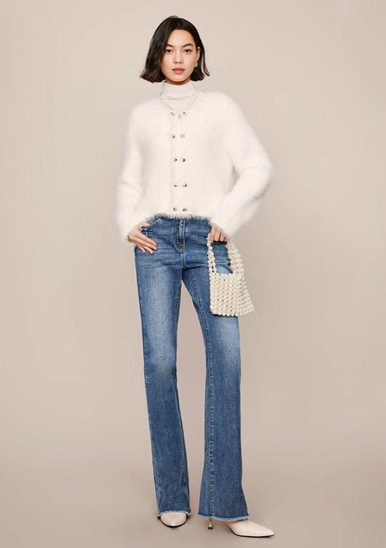 韓国ファッション SELCA-half zip light sweater-2024ss-tp05-017