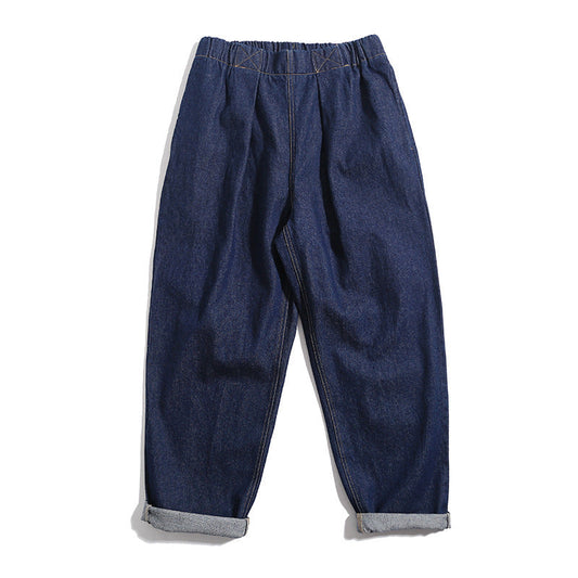 韓国ファッション SELCA-Washable waist double tuck city boy trousers-mselca2024ss-092-01