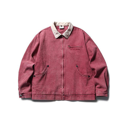 韓国ファッション SELCA-vintage american jacket-mselca2024ss-044-03