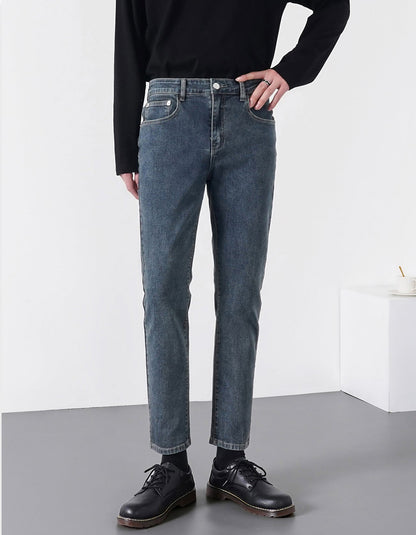韓国ファッション SELCA-straight denim pants-2024ss-pt04-07