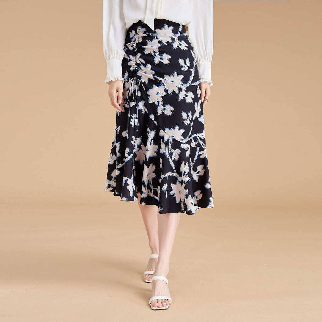 韓国ファッション SELCA-マーメイドスリム Aラインスカート-2024ss-133-06