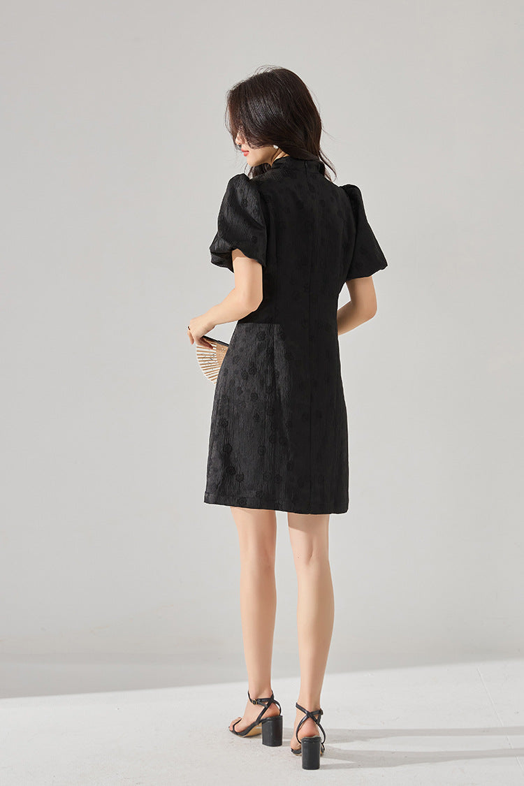 韓国ファッション SELCA-チャイナスタイルミニドレス-2024ss-125-012