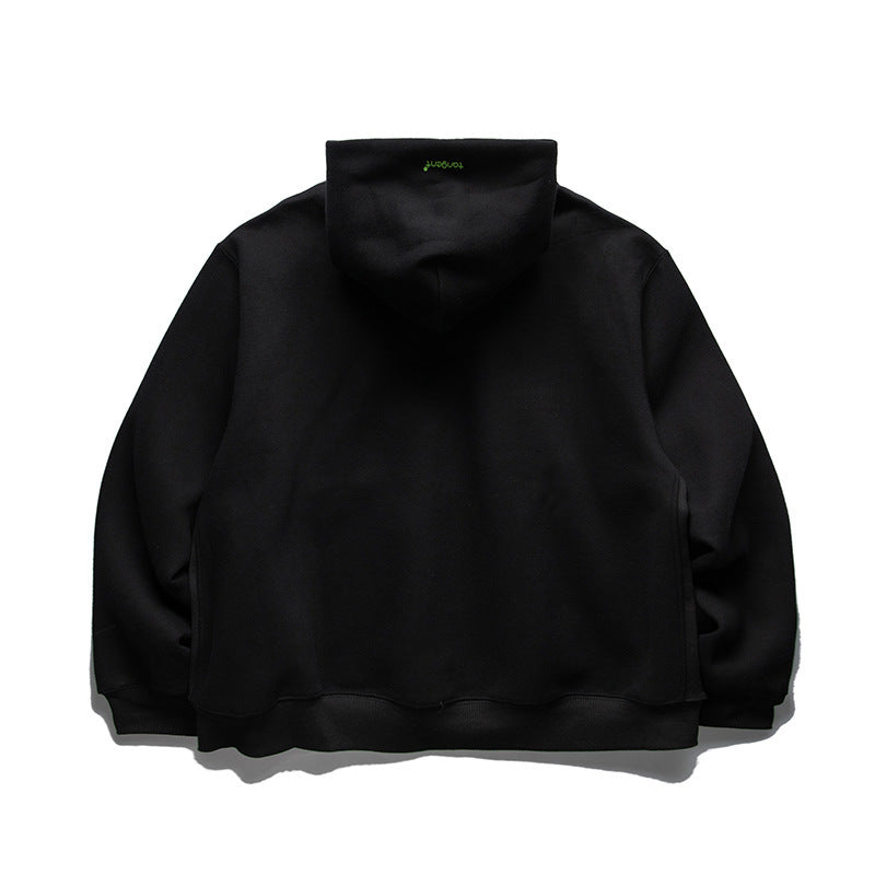 韓国ファッション SELCA-Logo Embellished Hoodie-mselca2024ss-005-05