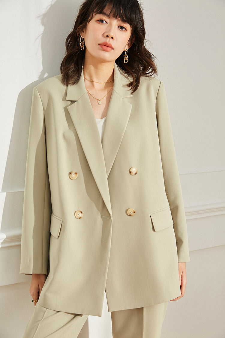 韓国ファッション SELCA-オータムカラー7部丈テーラードジャケット-2024ss-ou4-01