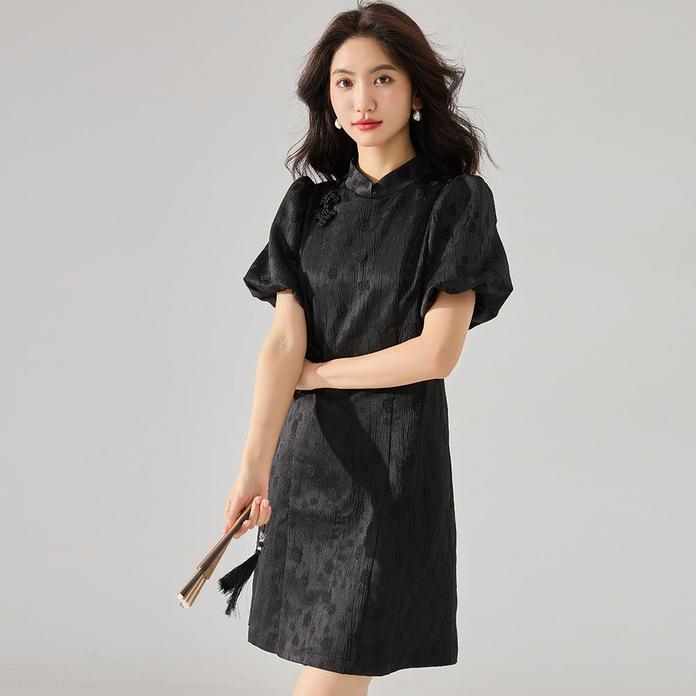 韓国ファッション SELCA-チャイナスタイルミニドレス-2024ss-125-06