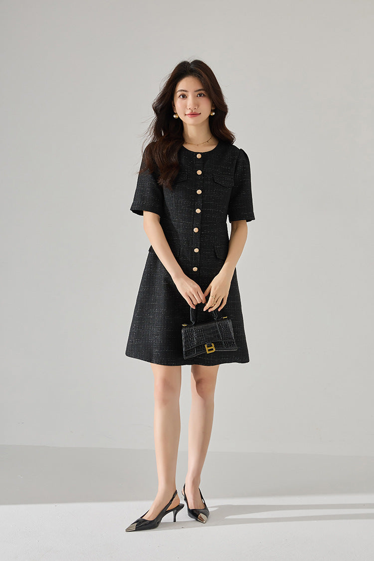 韓国ファッション SELCA-フレンチミニワンピース-2024ss-96-011