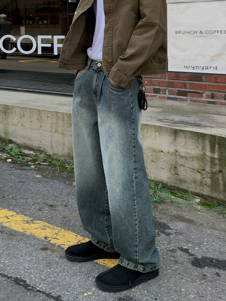 韓国ファッション SELCA-wide denim pants-2024ss-pt06-2-01