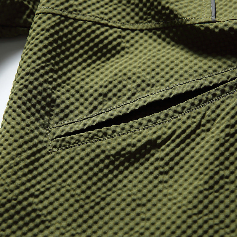 韓国ファッション SELCA-Multi-pocket design loose shirt-mselca2024ss-072-030