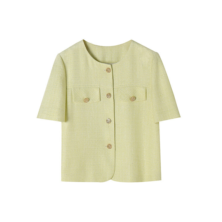 ハーフスリーブフレグランスセットアップスカート