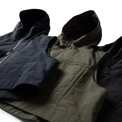 韓国ファッション SELCA-Hooded mountain vest-mselca2024ss-020-012