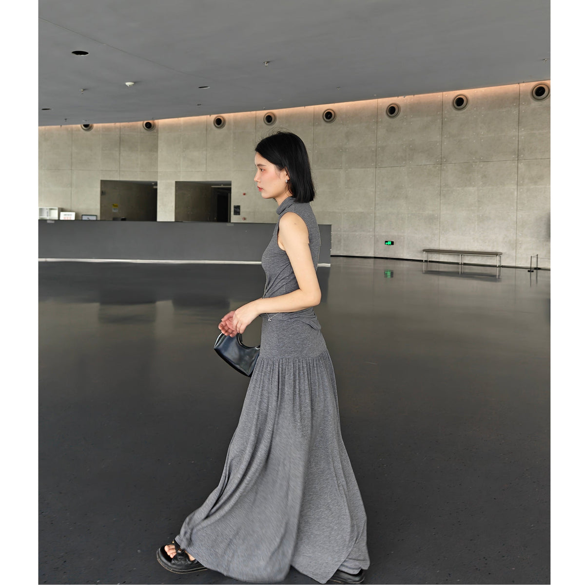 韓国ファッション SELCA-ドレープデザインセットアップ-se2023ss-se10-02