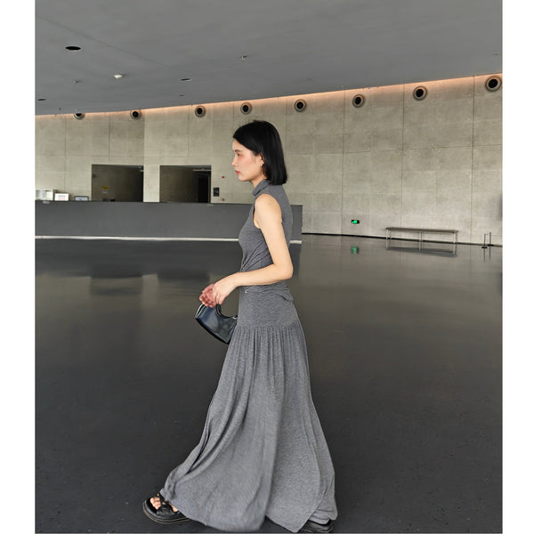 韓国ファッション SELCA-ドレープデザインセットアップ-se2023ss-se10-02