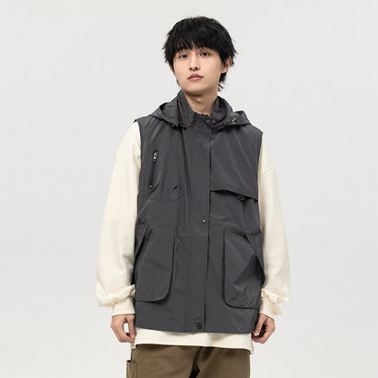 韓国ファッション SELCA-hoodie vest-mselca2024ss-007-02