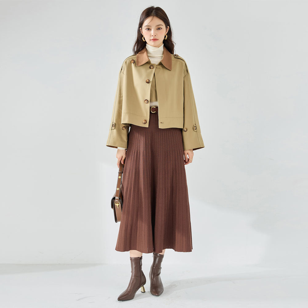 Edition 77circa ユーズド加工トレンチコート 77CIRCA - 77circa モッズコートの通販 by m.shop