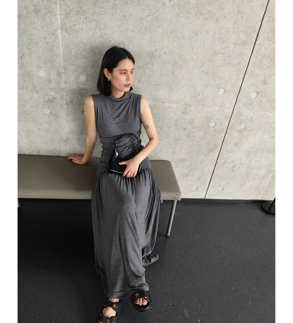 韓国ファッション SELCA-ドレープデザインセットアップ-se2023ss-se10-08
