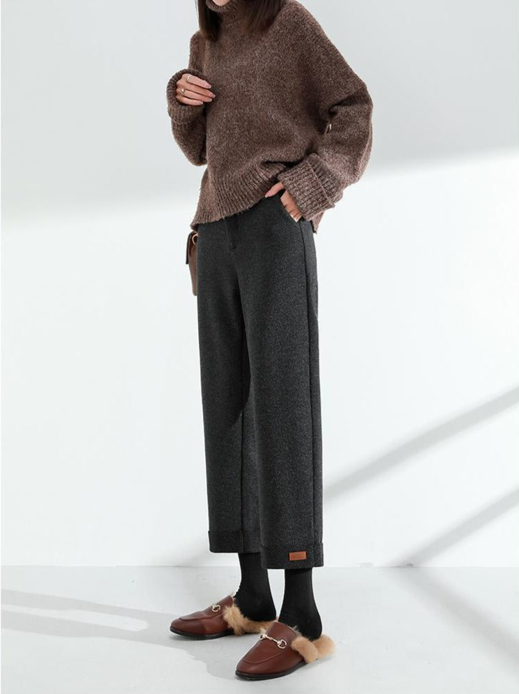 韓国ファッション SELCA-ローカットウールパンツ-2023aw-pt10-012