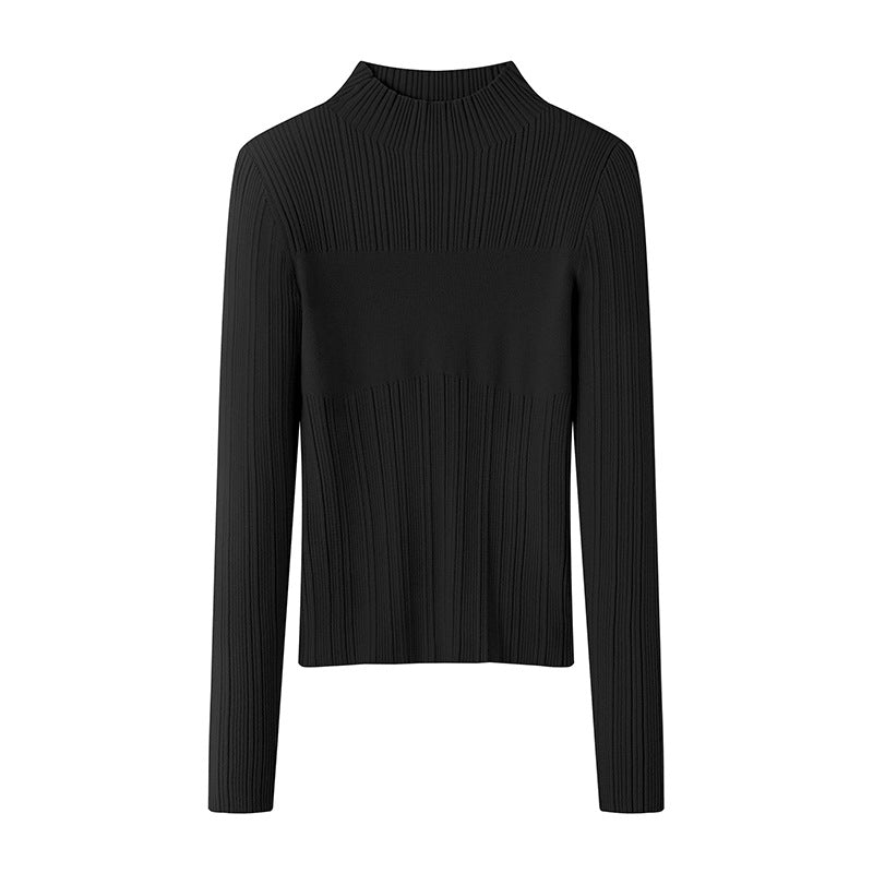 韓国ファッション SELCA-タートルリブニット-2024ss-tp10-02