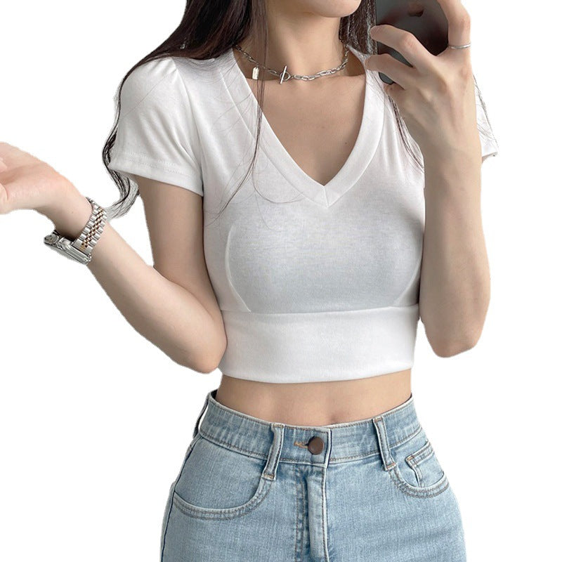 韓国ファッション SELCA-クロップドTシャツ-2023ss-tp5-1-05