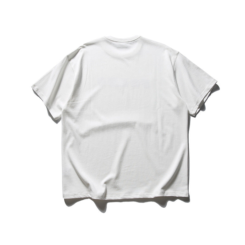 韓国ファッション SELCA-Colored cotton T-shirt-mselca2024ss-070-05