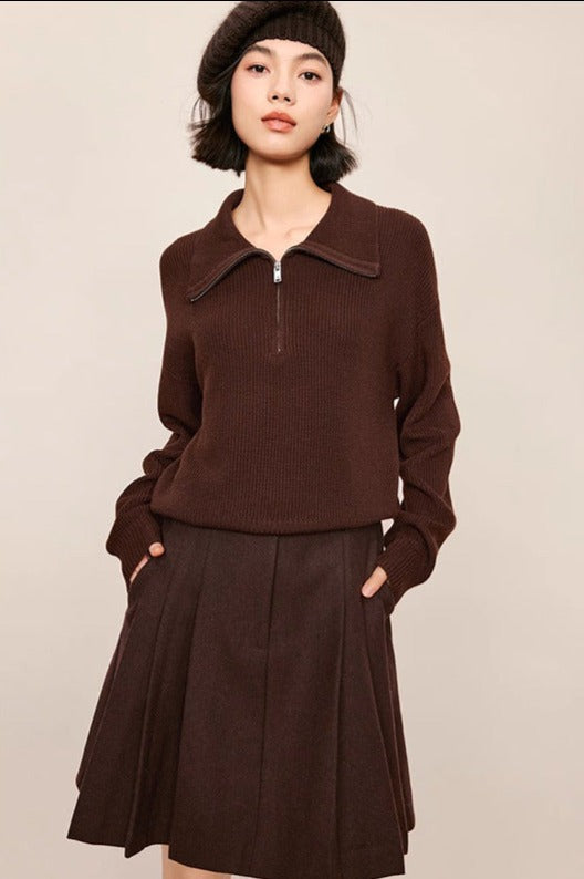 韓国ファッション SELCA-collarless casual shirt-2024ss-tp06-016