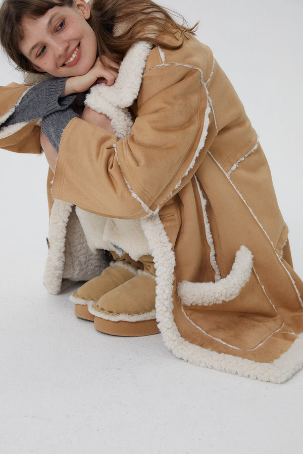 韓国ファッション SELCA-リバーシブルロングボアコート-2023aw-ou52-057