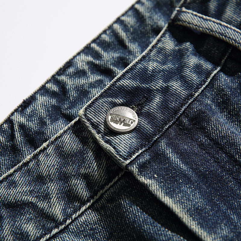 韓国ファッション SELCA-Retro wash straight length pants-mselca2024ss-096-03