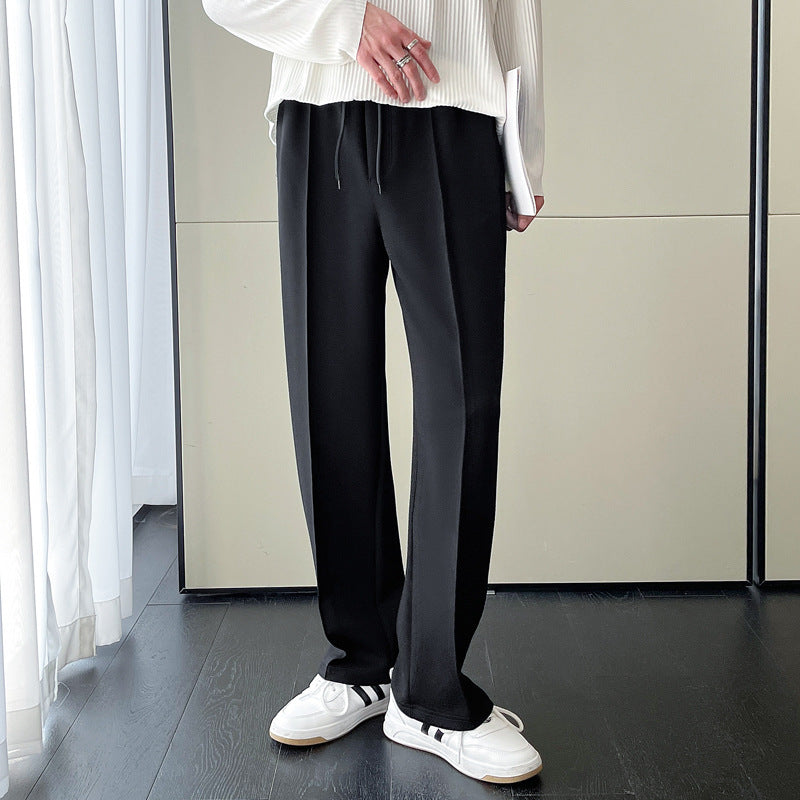 韓国ファッション SELCA-center line straight pants-2024ss-ps02-014