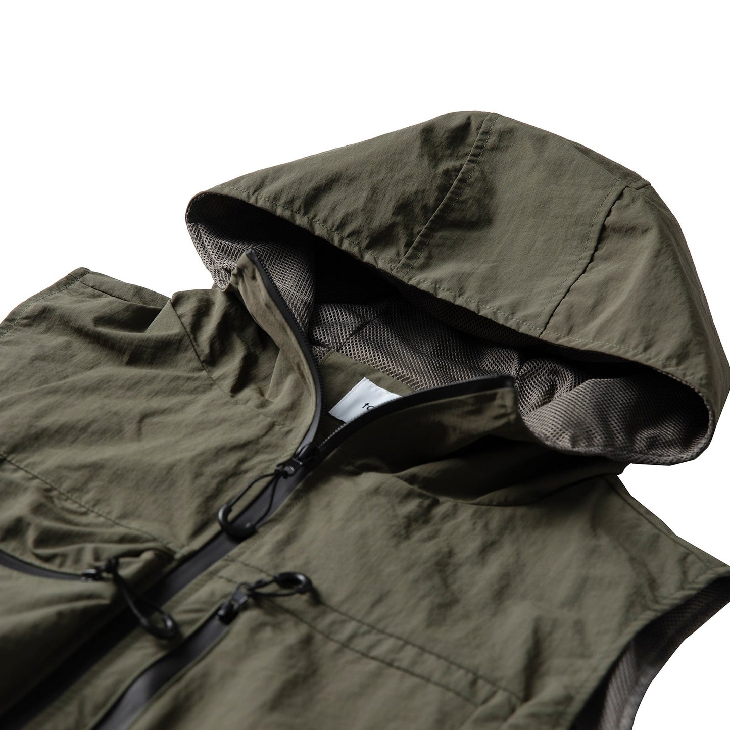 韓国ファッション SELCA-Hooded mountain vest-mselca2024ss-020-06