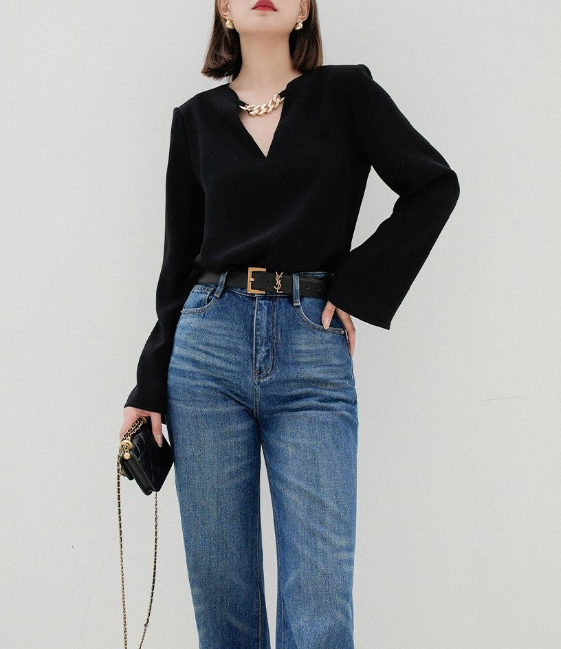 韓国ファッション SELCA-チェーントップ-2024ss-0055-06