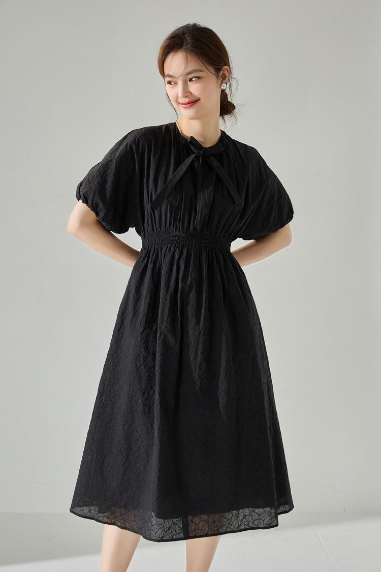 韓国ファッション SELCA-ボリュームワンピース-2024ss-136-02