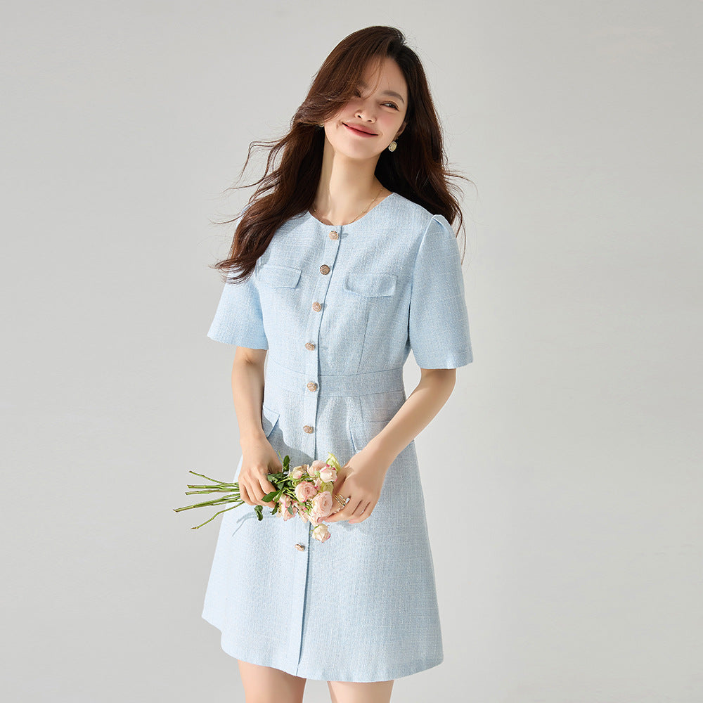 韓国ファッション SELCA-フレンチミニワンピース-2024ss-96-06