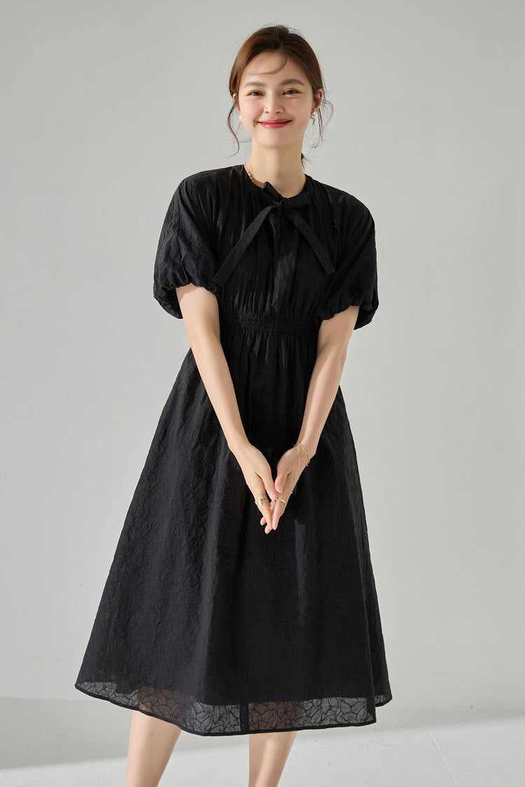 韓国ファッション SELCA-ボリュームワンピース-2024ss-136-06