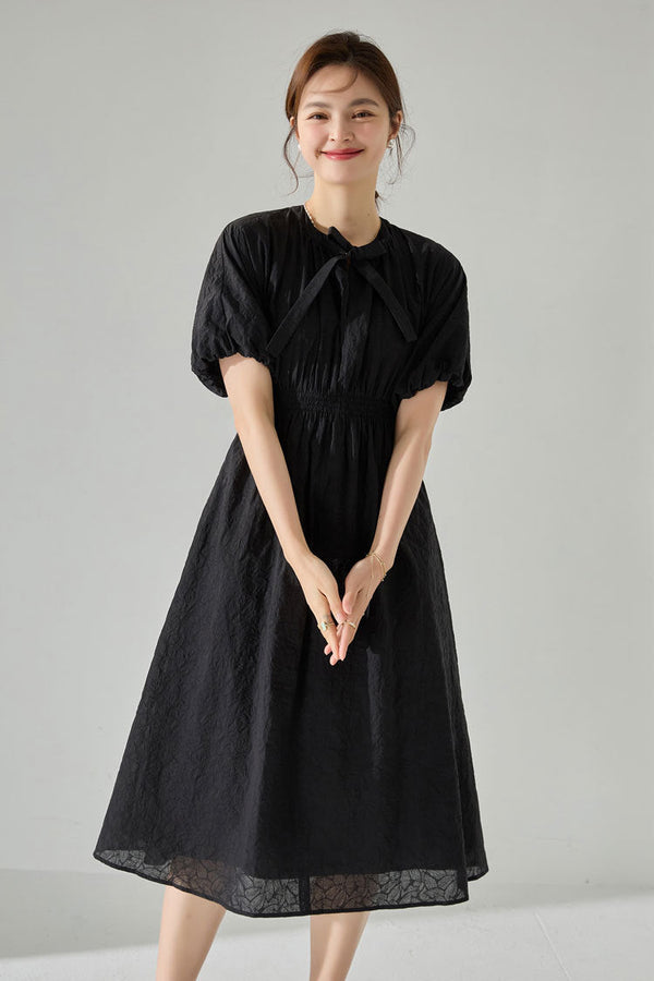 韓国ファッション SELCA-ボリュームワンピース-2024ss-136-06