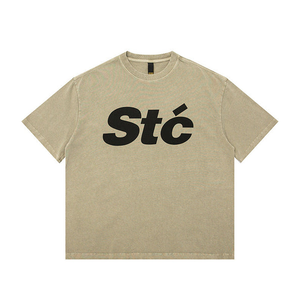 韓国ファッション SELCA-Stc halfsleeve T-shirt-mselca2024ss-034-08