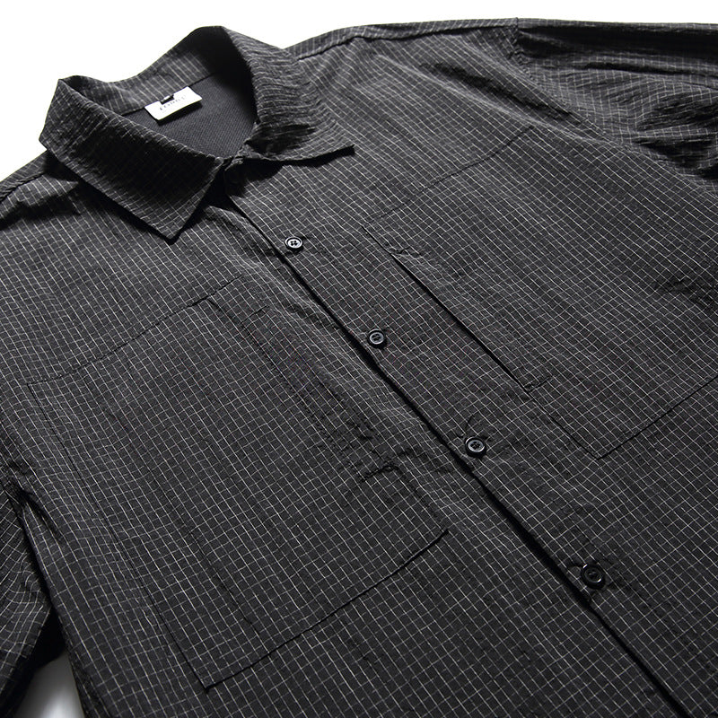 韓国ファッション SELCA-trendy pocket decoration design shirt-mselca2024ss-073-010