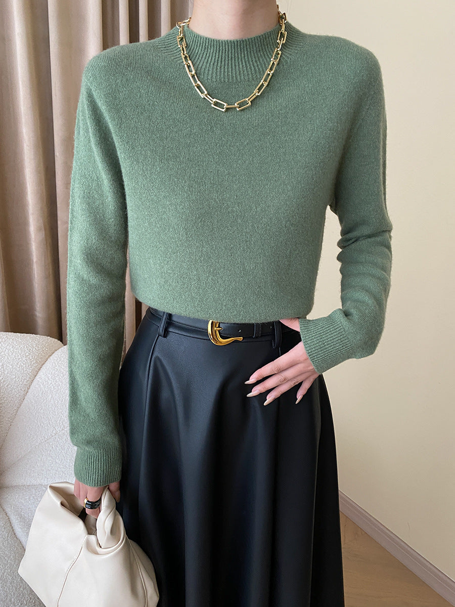 韓国ファッション SELCA-ボトルネックニット-2023aw-tp15-028